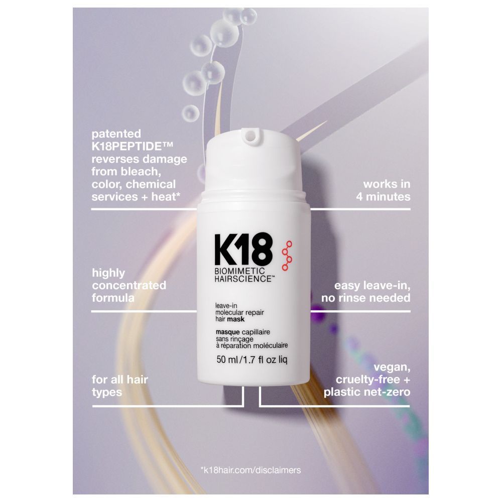 K18 - Leave-In Molecular Repair Hair Mask - 15ml