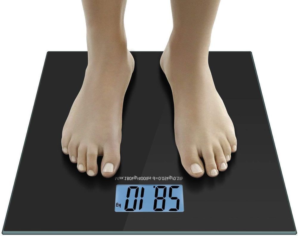 Spectrum - Digital Bathroom Scale - Black