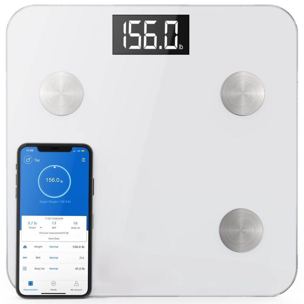 Spectrum - Digital Body Fat Scale - White