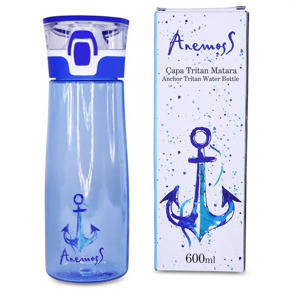 Anemoss - Tritan Water Bottle - 600ml - Anchor