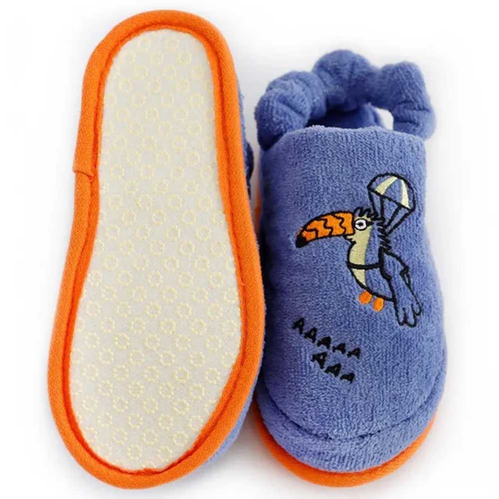 Milk&Moo - Flying Toucan Kids Slippers - Blue