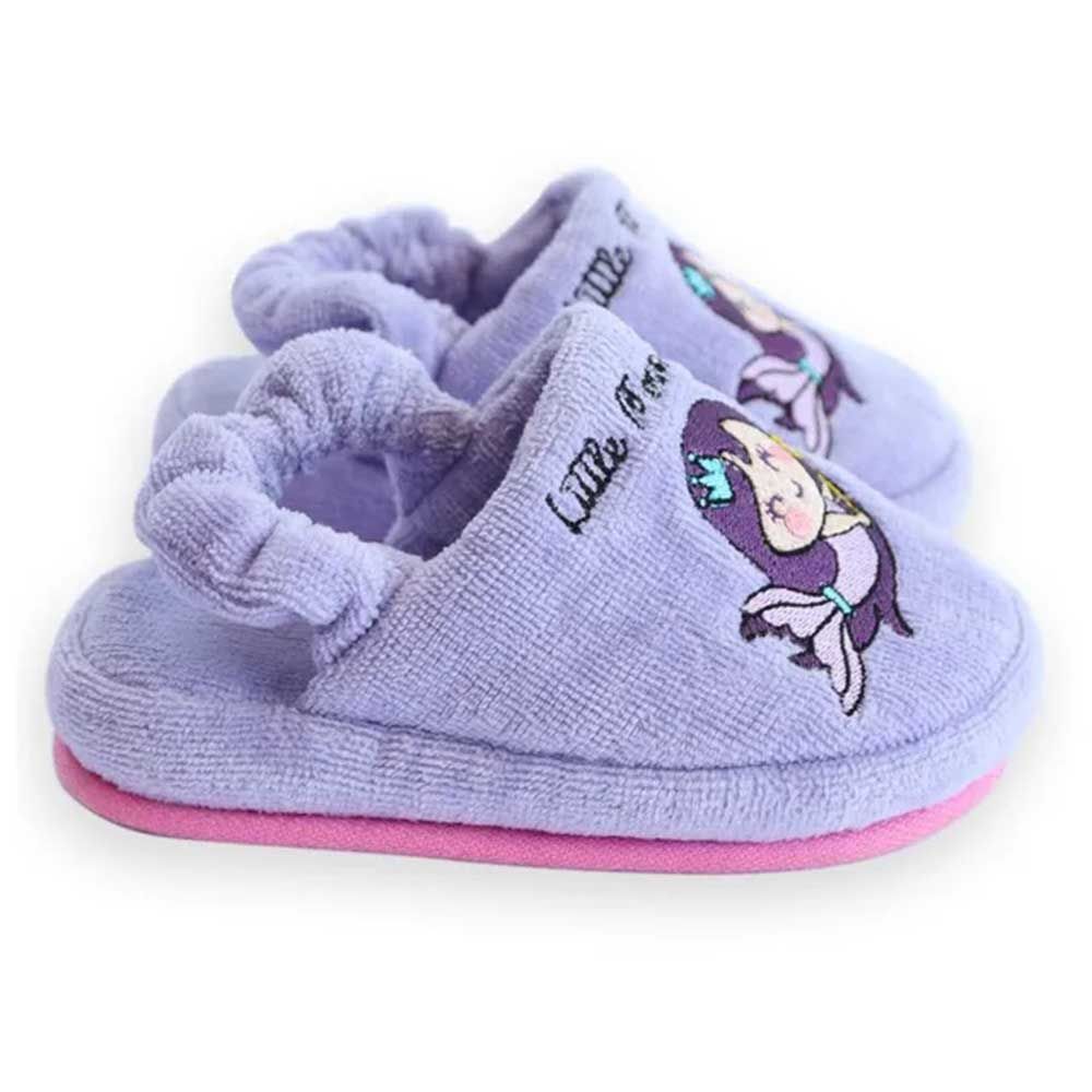 Milk&Moo - Kids House Slippers Little Mermaid - Purple