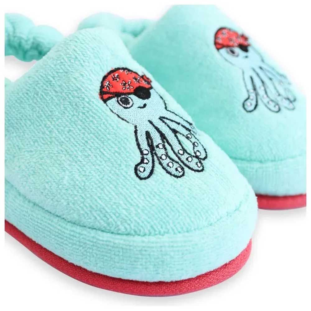 Milk&Moo - Kids House Slippers Sailor Octopus - Blue