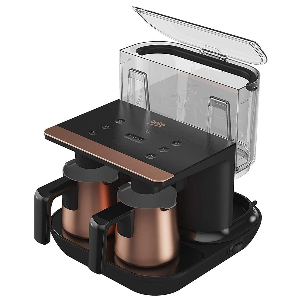 Beko - Turkish Coffee Machine With Double Jug - Copper - 1100 W