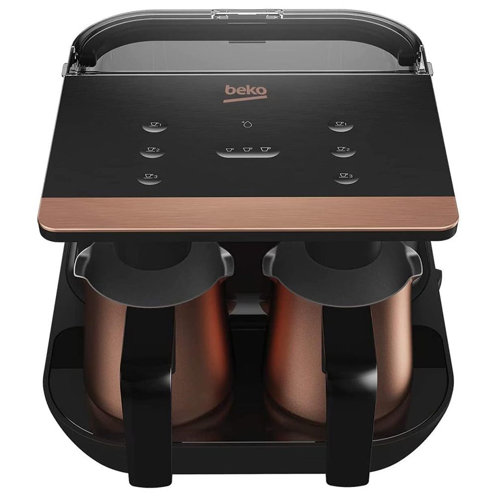 Beko - Turkish Coffee Machine With Double Jug - Copper - 1100 W