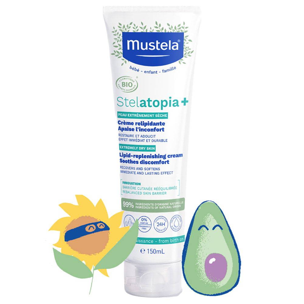 Mustela - Stelatopia+ Lipid Replenishing Cream - 150ml