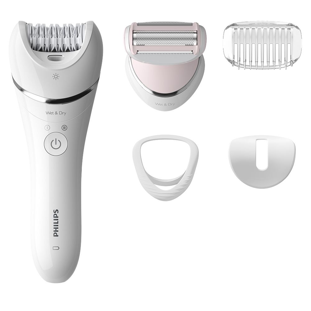 Philips - Series 8000 Wet And Dry Cordless Epilator