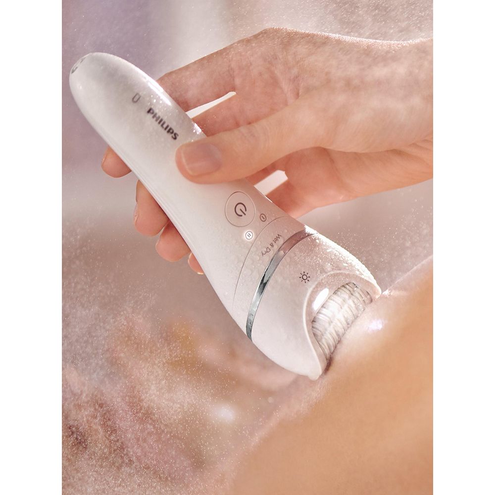 Philips - Series 8000 Wet And Dry Cordless Epilator