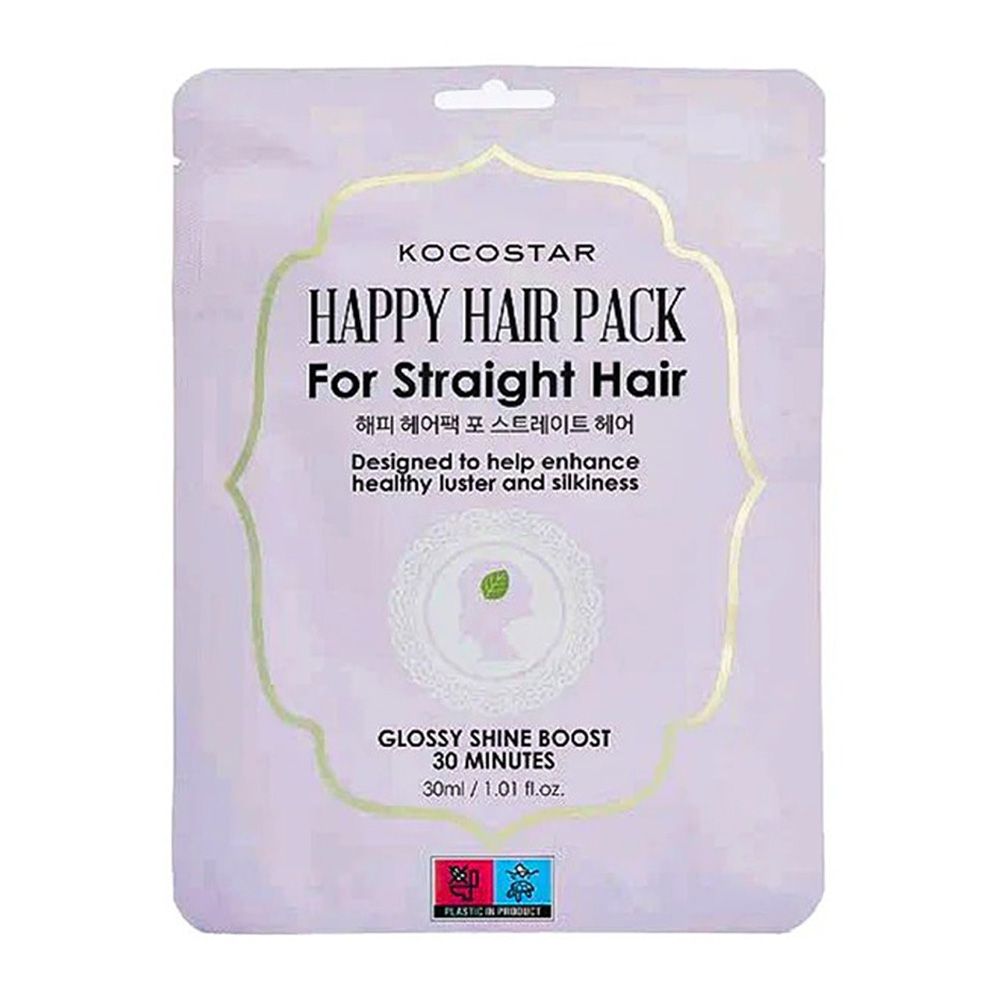 Kocostar - Happy Hair Pack For Straight Hair - 30 ml