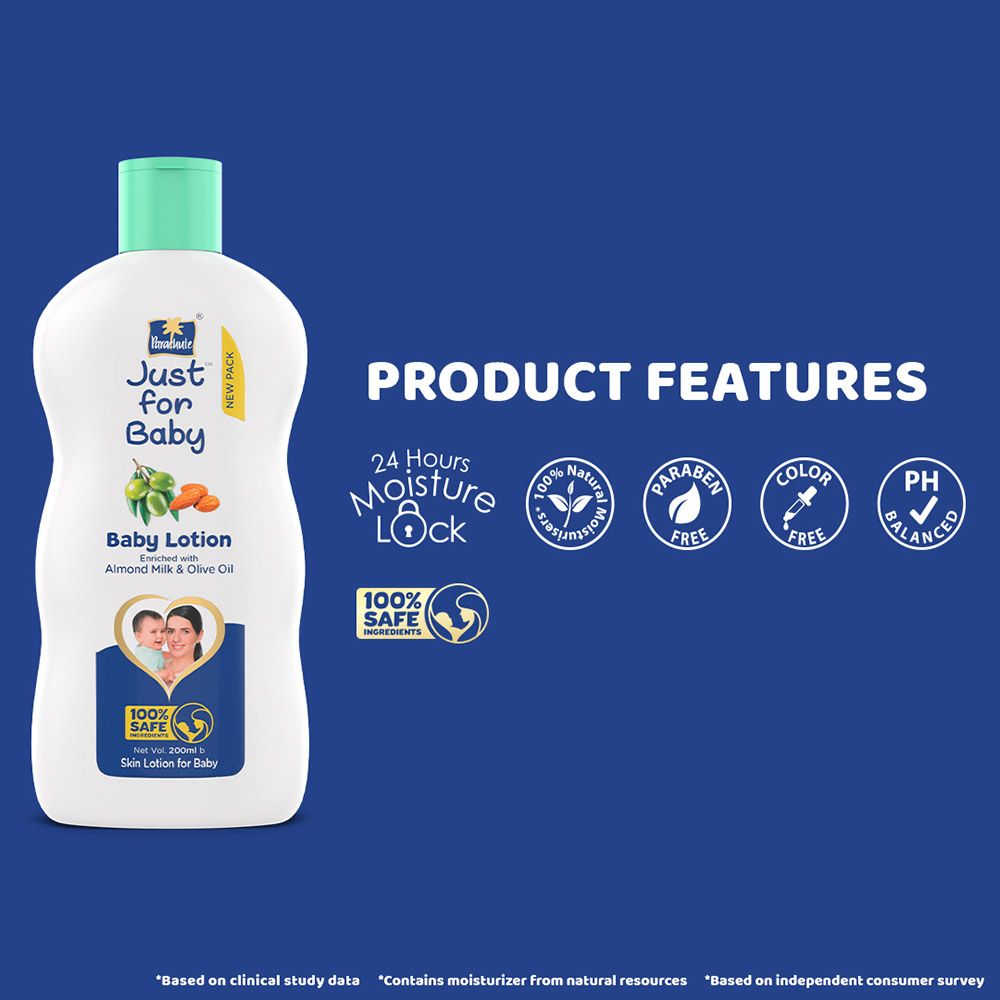 Parachute - Just For Baby Oil w/ Almond Milk & Olive Oil - 200 ml