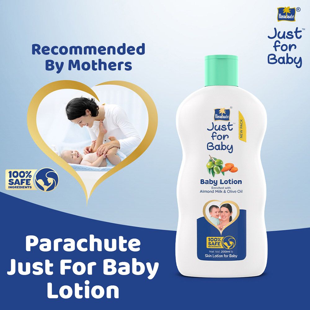 Parachute - Just For Baby Oil w/ Almond Milk & Olive Oil - 200 ml