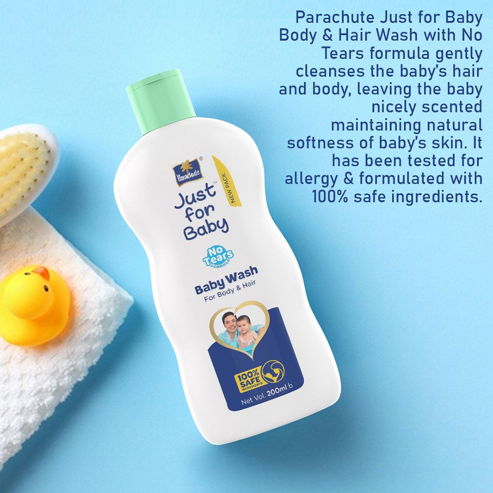 Parachute - Just For Baby Body Wash w/ No Tears Formula - 100 ml