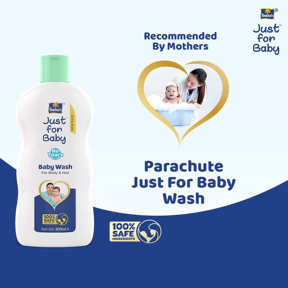 Parachute - Just For Baby Body Wash w/ No Tears Formula - 100 ml