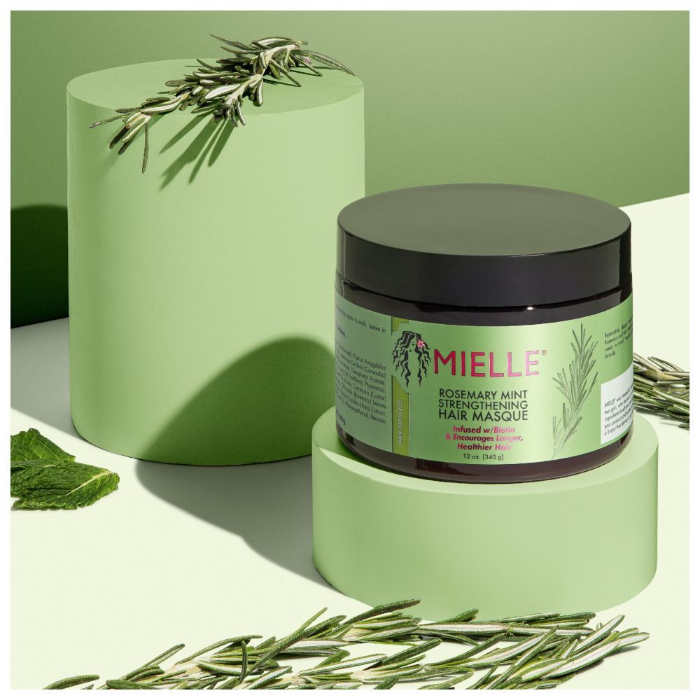 Mielle - Organics Rosemary Mint Strengthening Hair Masque - 340 gm