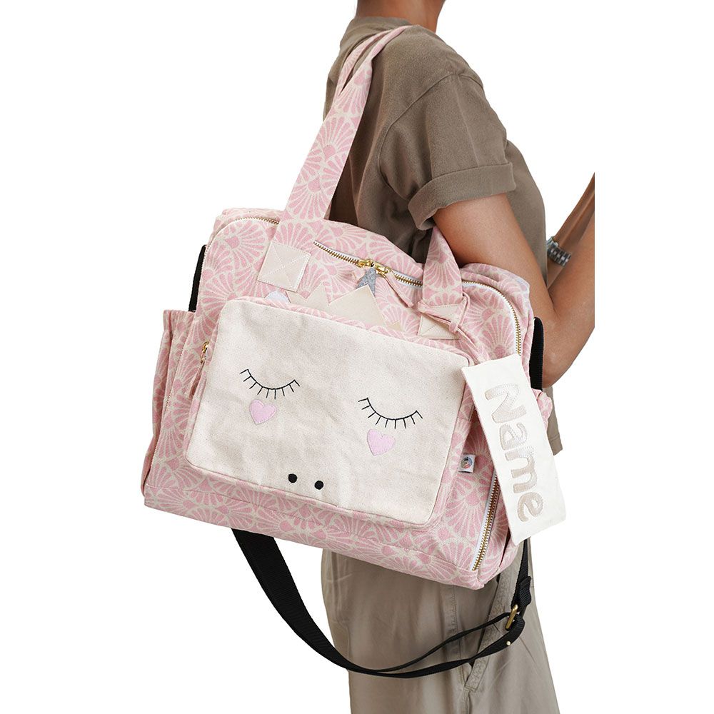 Mi Dulce An'ya - Organic Unicorn Diaper Bag - Pink