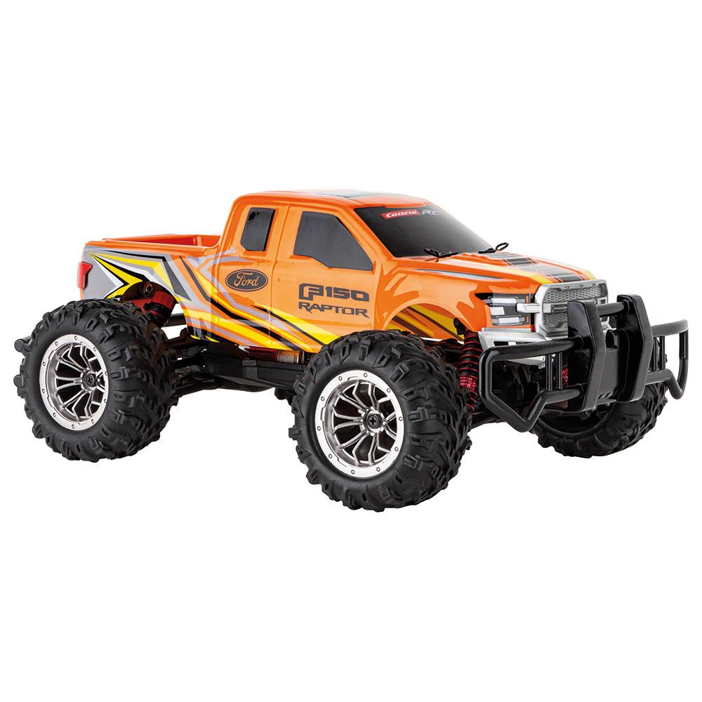 Carrera - Ford F150 Raptor RC Car Toy - Yellow