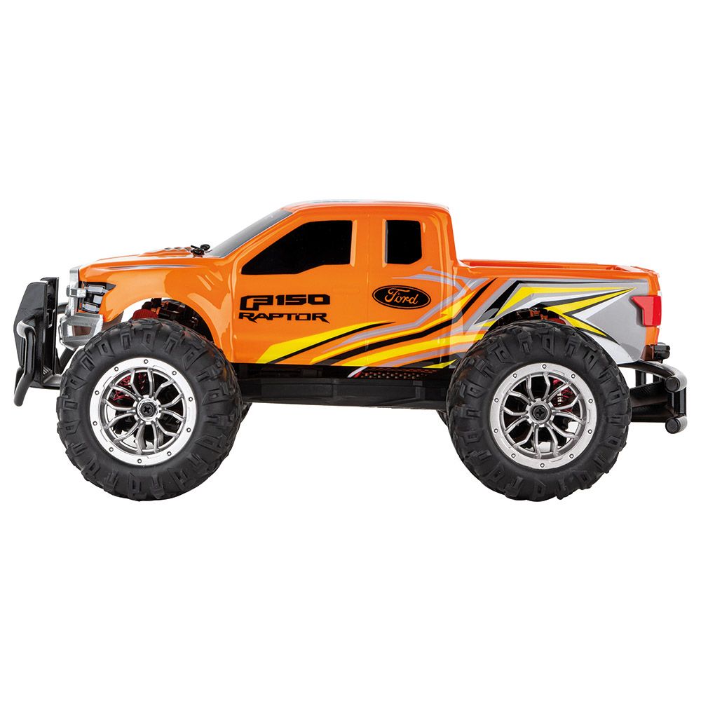 Carrera - Ford F150 Raptor RC Car Toy - Yellow