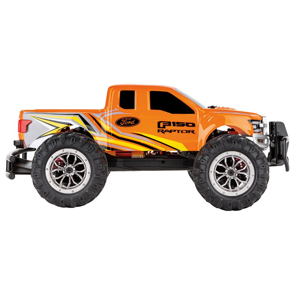 Carrera - Ford F150 Raptor RC Car Toy - Yellow