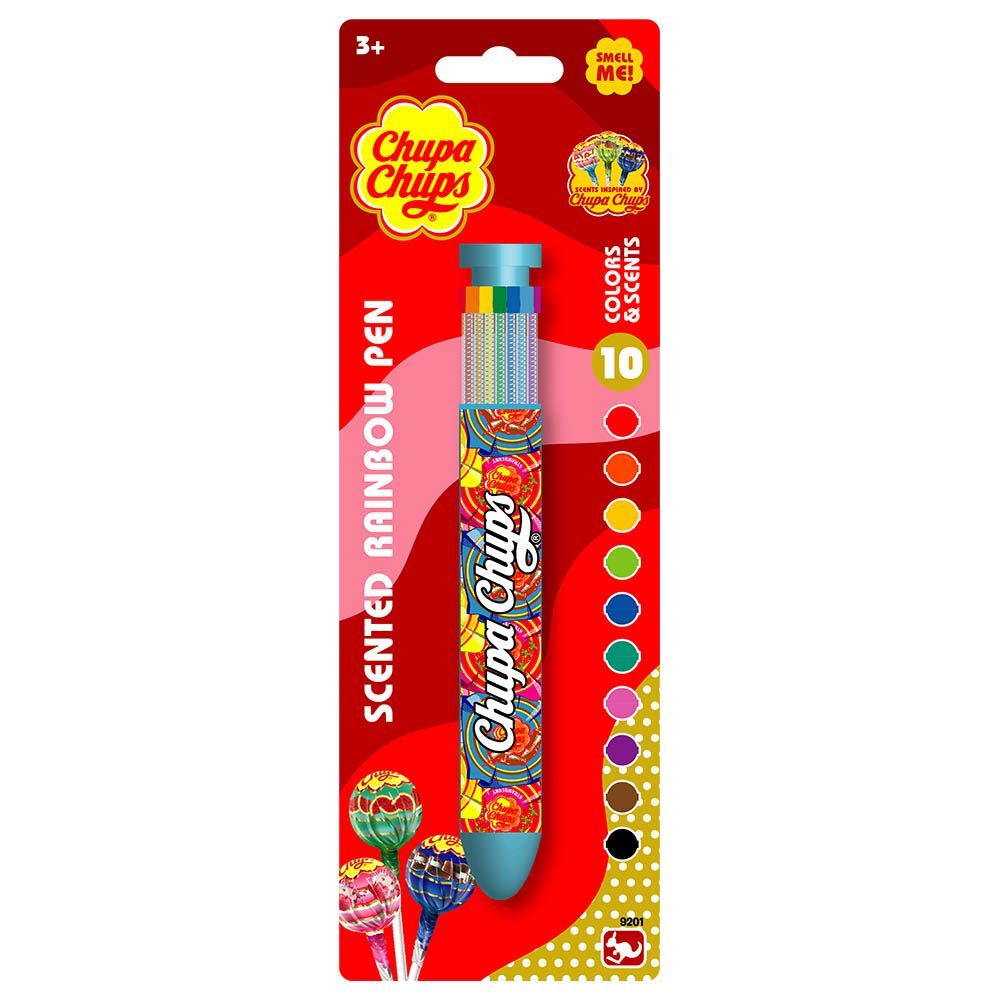 Kangaru - Chupa Chups 10 Color Scented Pen