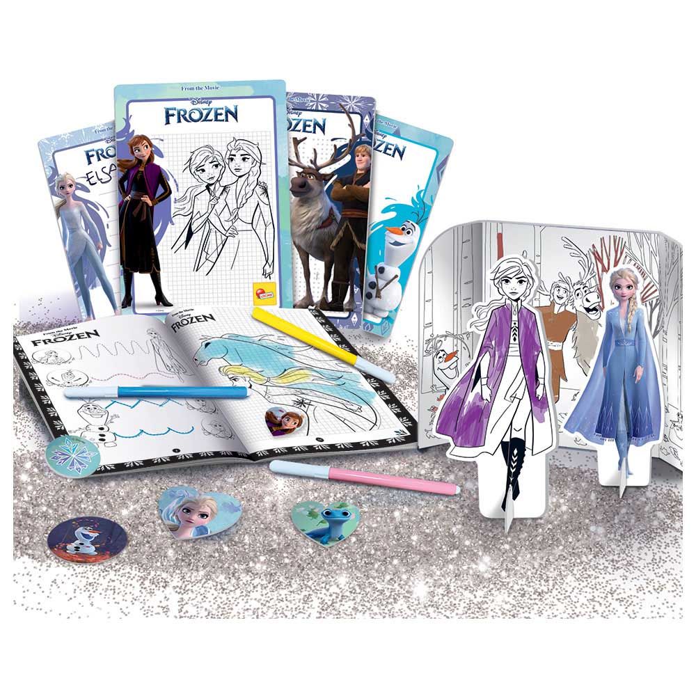 Disney Frozen - Zainetto Coloring & Drawing School Kit