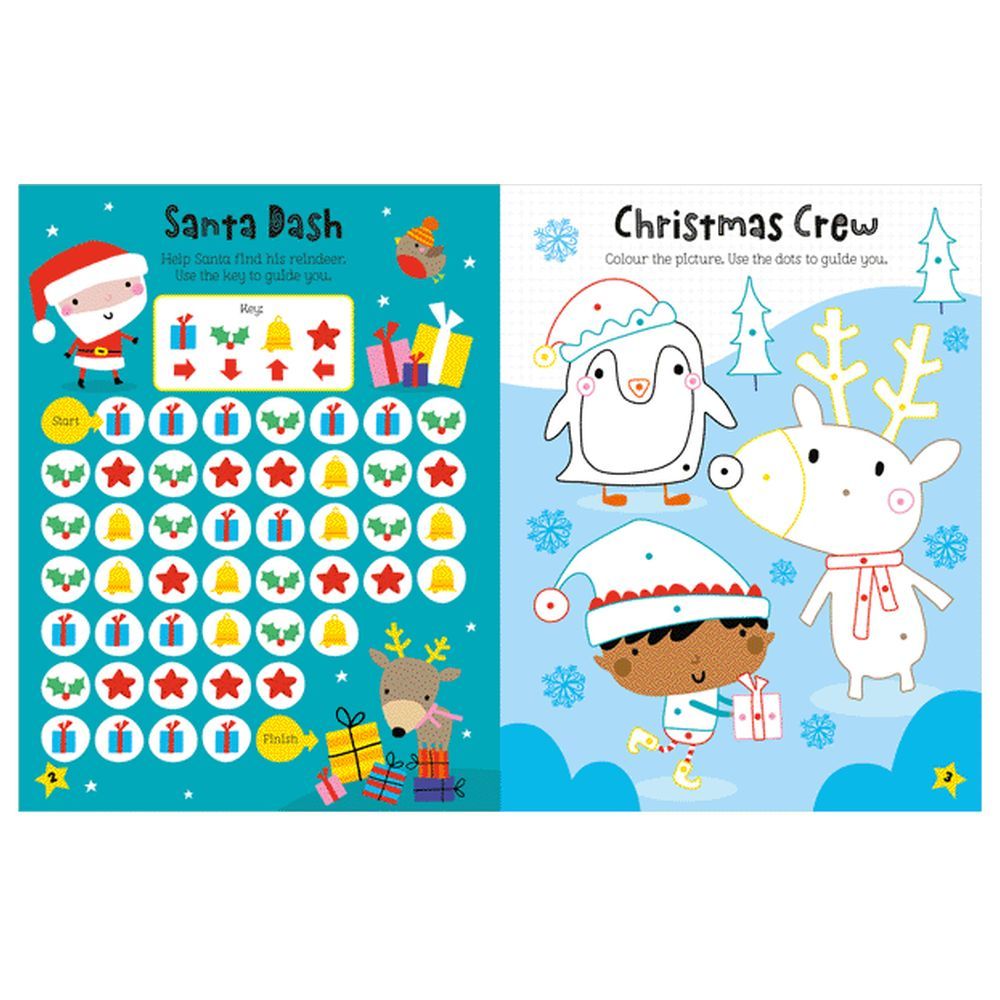 Shiny Stickers Christmas Wonderland Activity Book