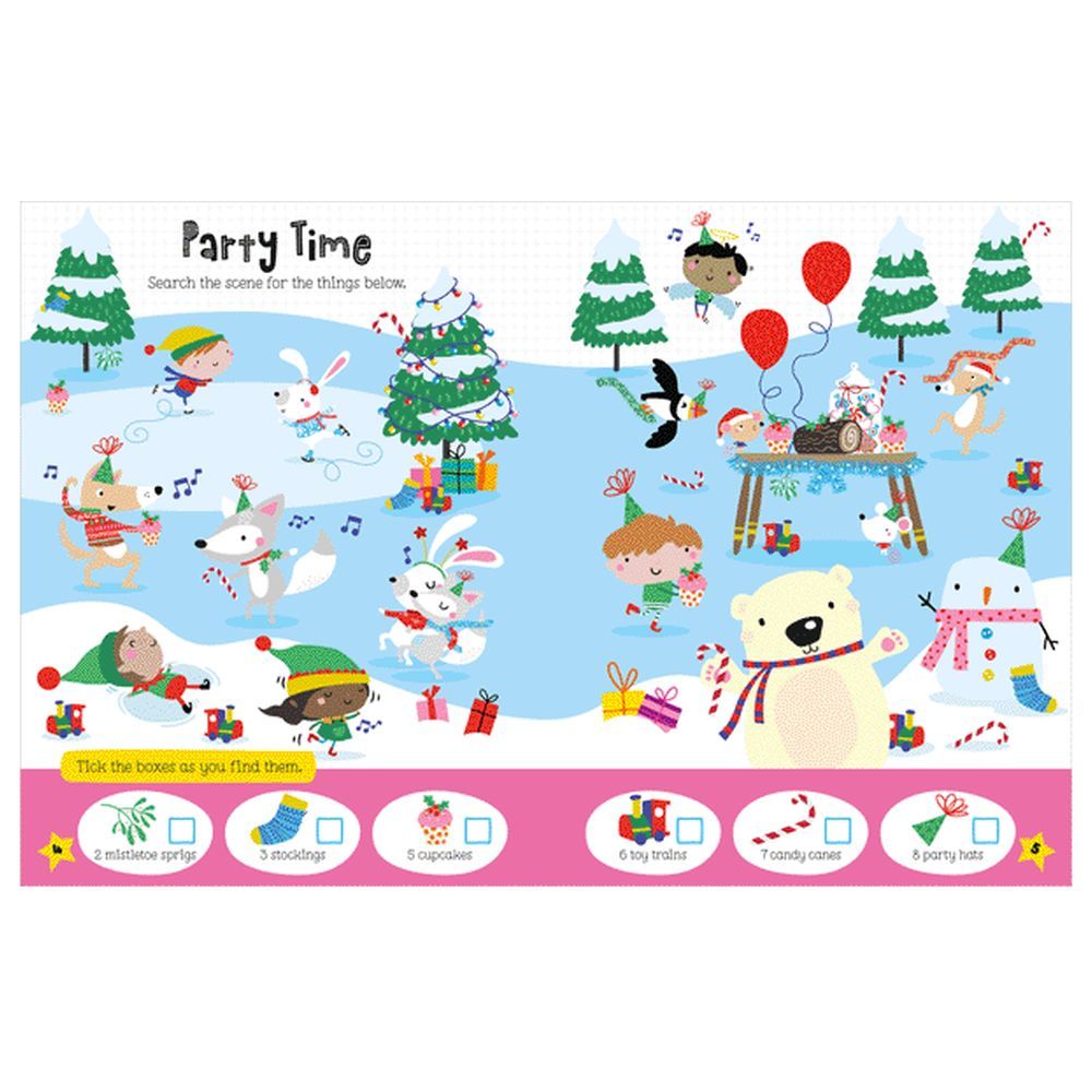 Shiny Stickers Christmas Wonderland Activity Book