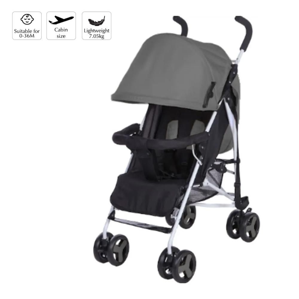 Bumble & Bird - Light Baby Travel Stroller - Grey