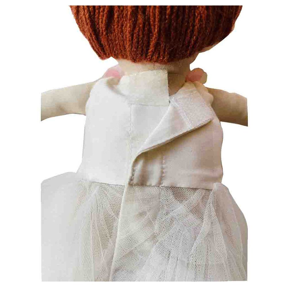 A Little Fable - 2Pc-Set - Provence Cascade Dress & Doll - White