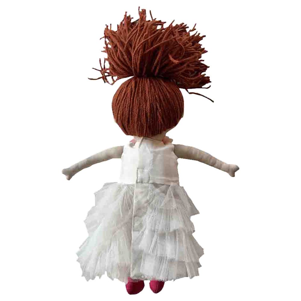 A Little Fable - 2Pc-Set - Provence Cascade Dress & Doll - White