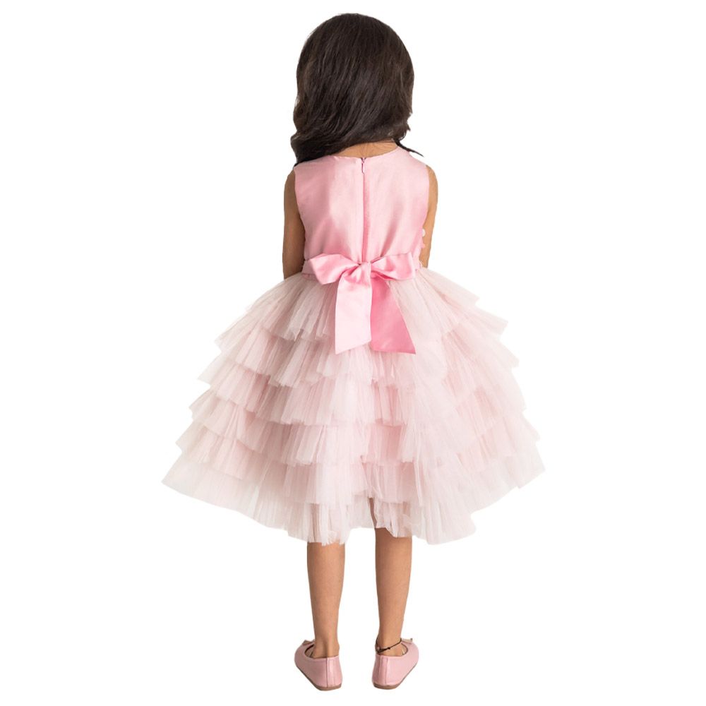 A Little Fable - 2Pc-Set - Florence Dress & Doll - Pink