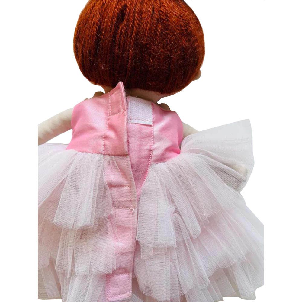 A Little Fable - 2Pc-Set - Florence Dress & Doll - Pink