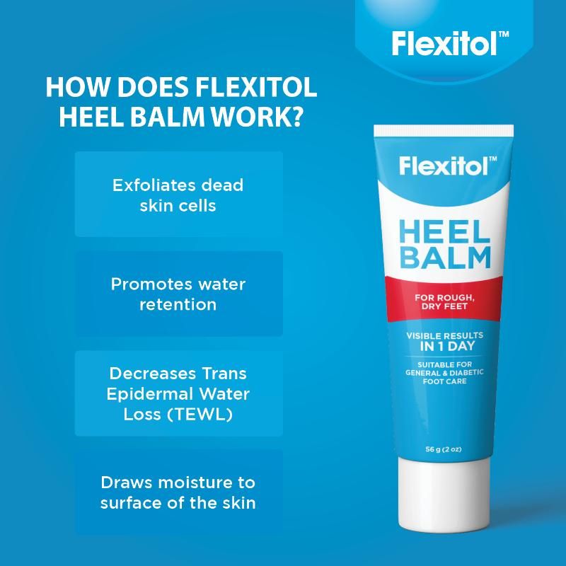 Flexitol - Cracked Heel Balm - 56gm