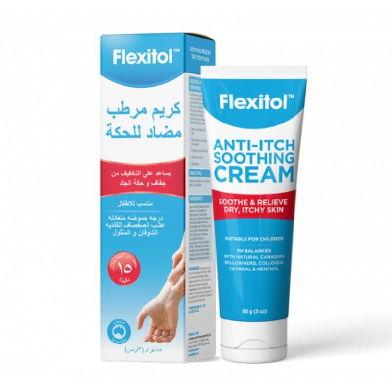 Flexitol - Anti-Itch Soothing Cream - 85gm