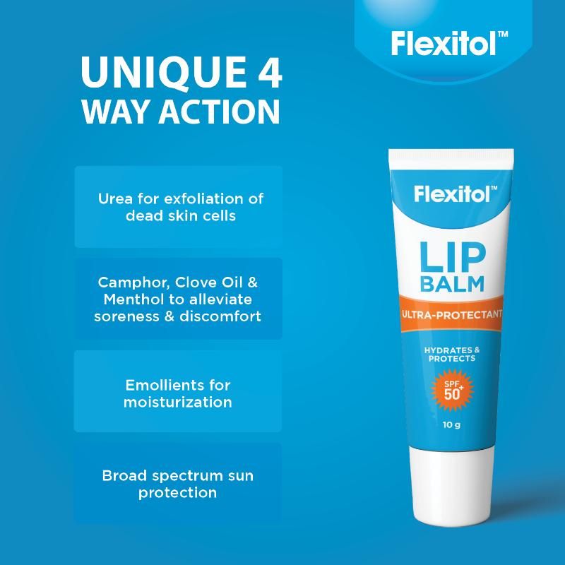 Flexitol - Ultra-Protectant Lip Balm SPF 50 - 10G