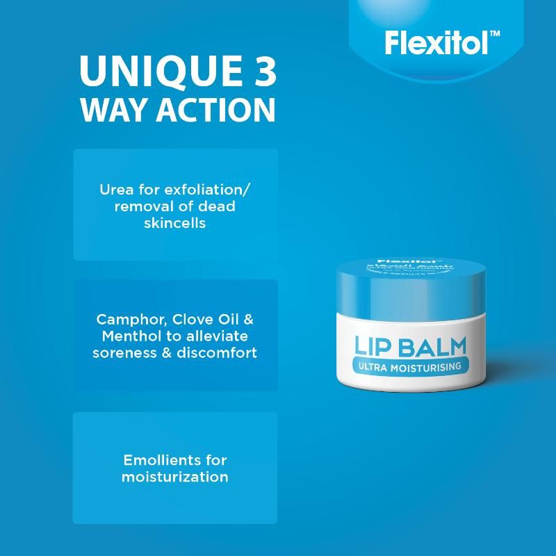 Flexitol - Lip Balm Tub - 10gm