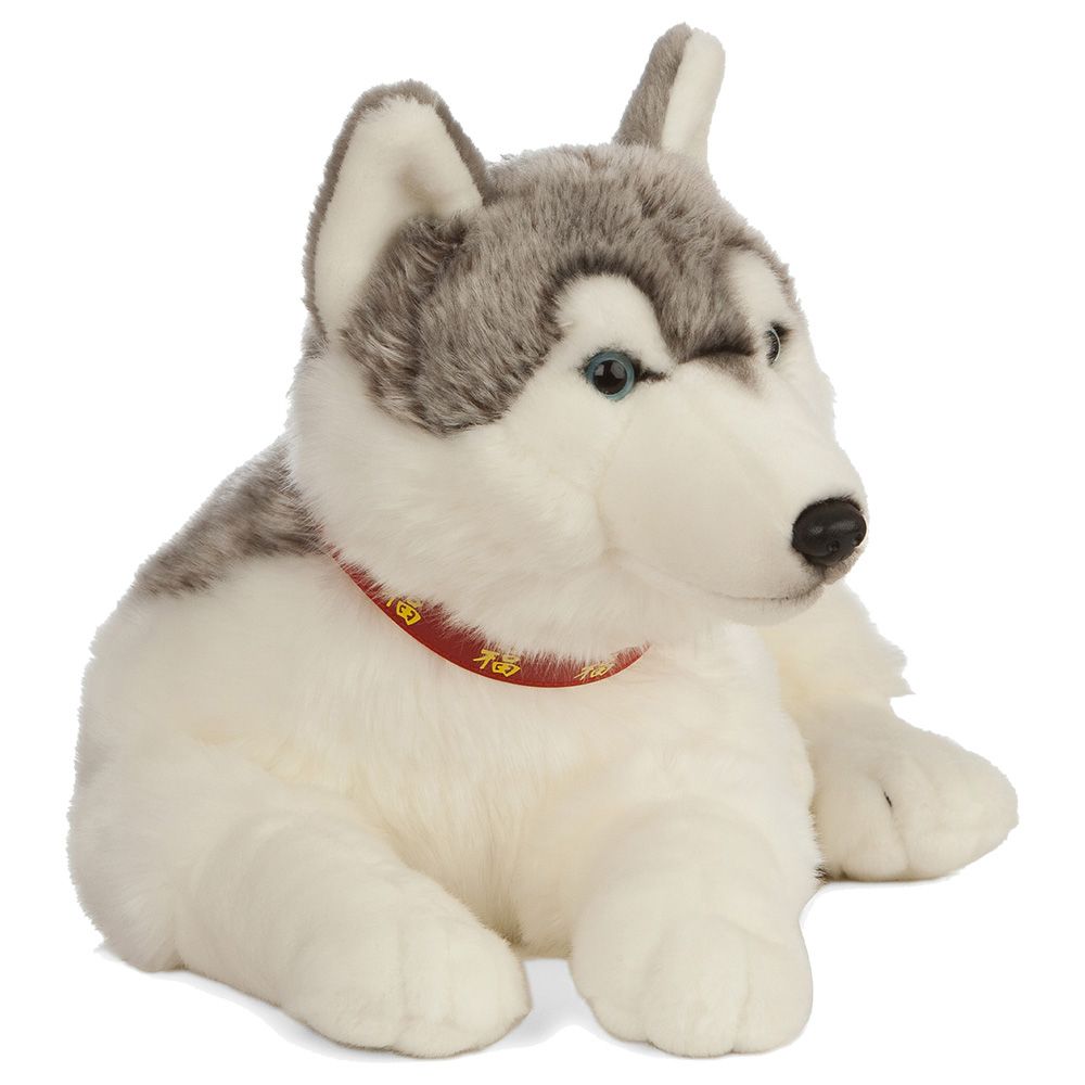 Living Nature - Giant Husky Dog Plush Toy