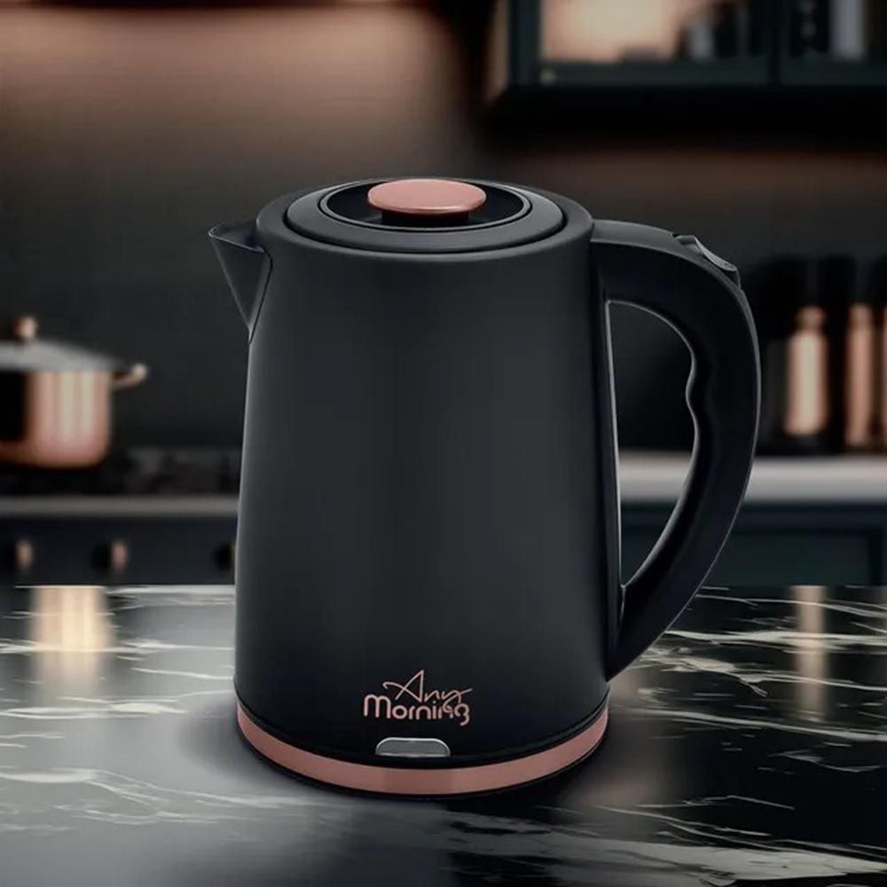 Any Morning - Electric Kettle - 1.8 L - Black