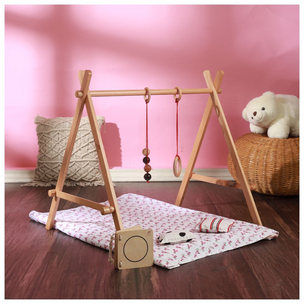 Ariro - Wooden Baby Mobile And Floor Gym