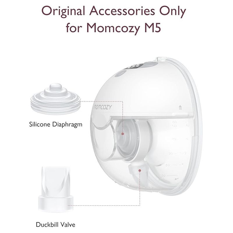 Momcozy - M5 Duckbill Valves And Silicone Diaphragm Only