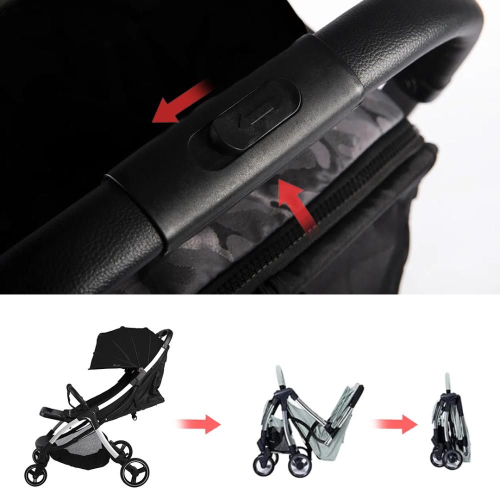 Bumble & Bird - Ultra Light Travel Stroller - Black (Exclusive)