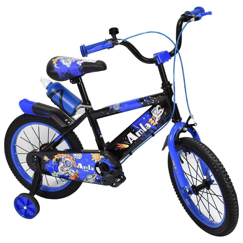 Amla - B04-14B Bicycle - 14-Inch - Blue