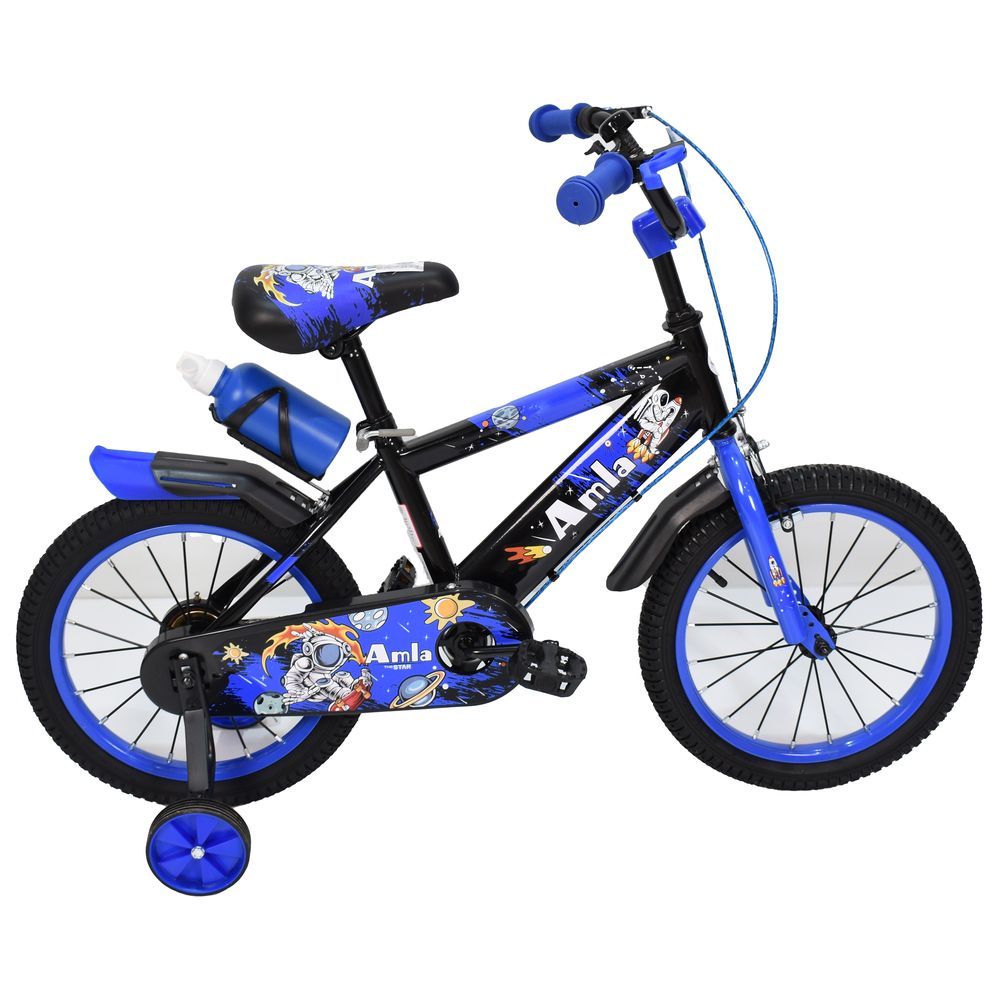 Amla - B04-14B Bicycle - 14-Inch - Blue