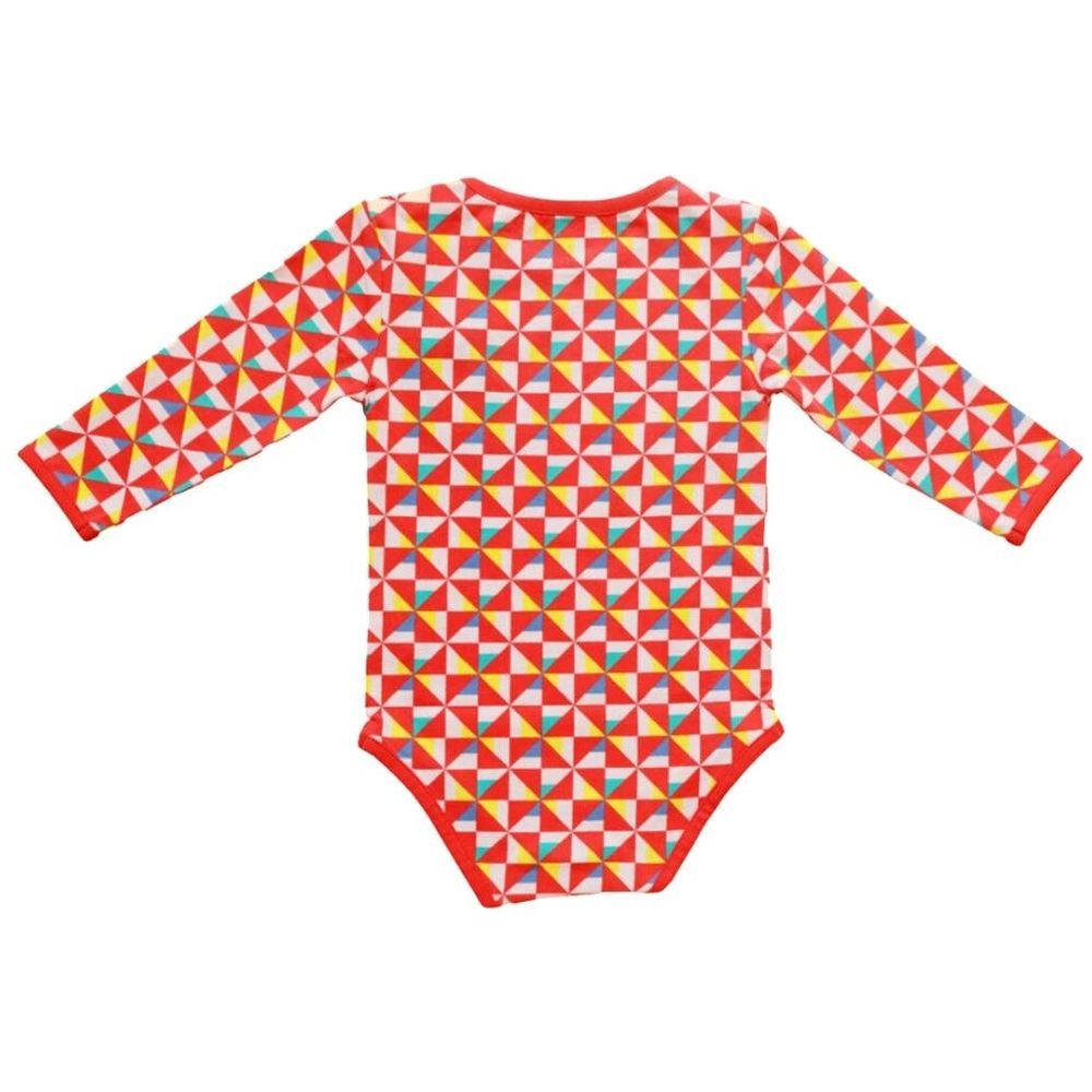 Ola Otter - Full Sleeve Bodysuit - Pinwheel Paradise