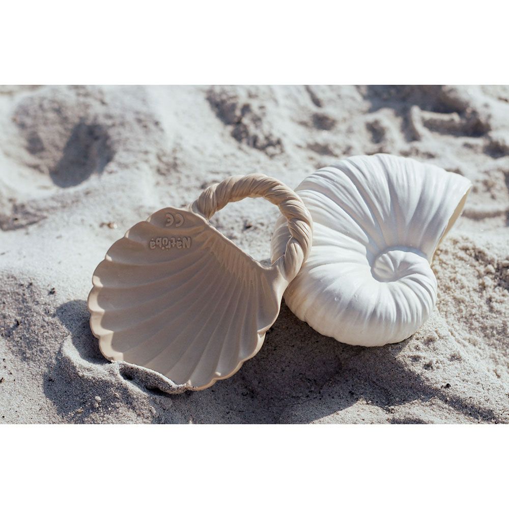 Natruba - Ocean Mix Bath Toy - Nautilus And Shell - 2pcs