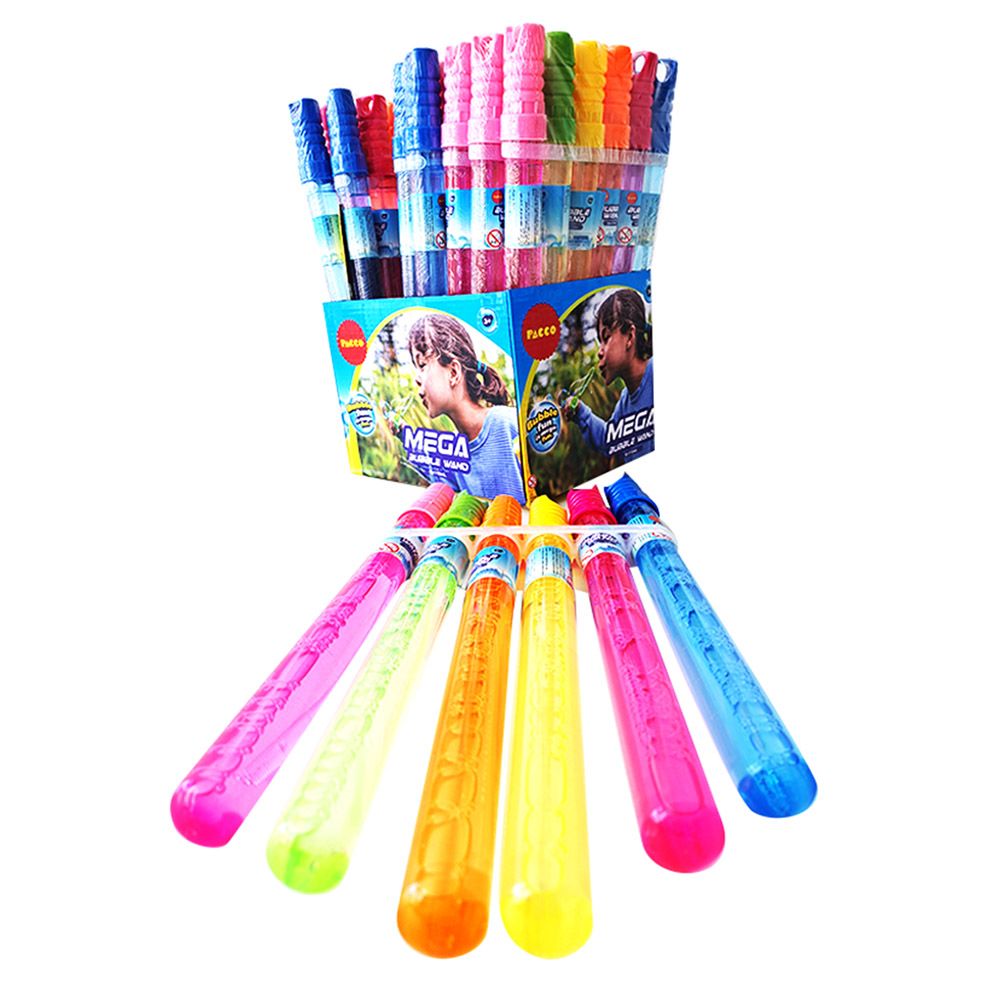 Pacco - Bubble Maker With Different Colors - 48 Pcs