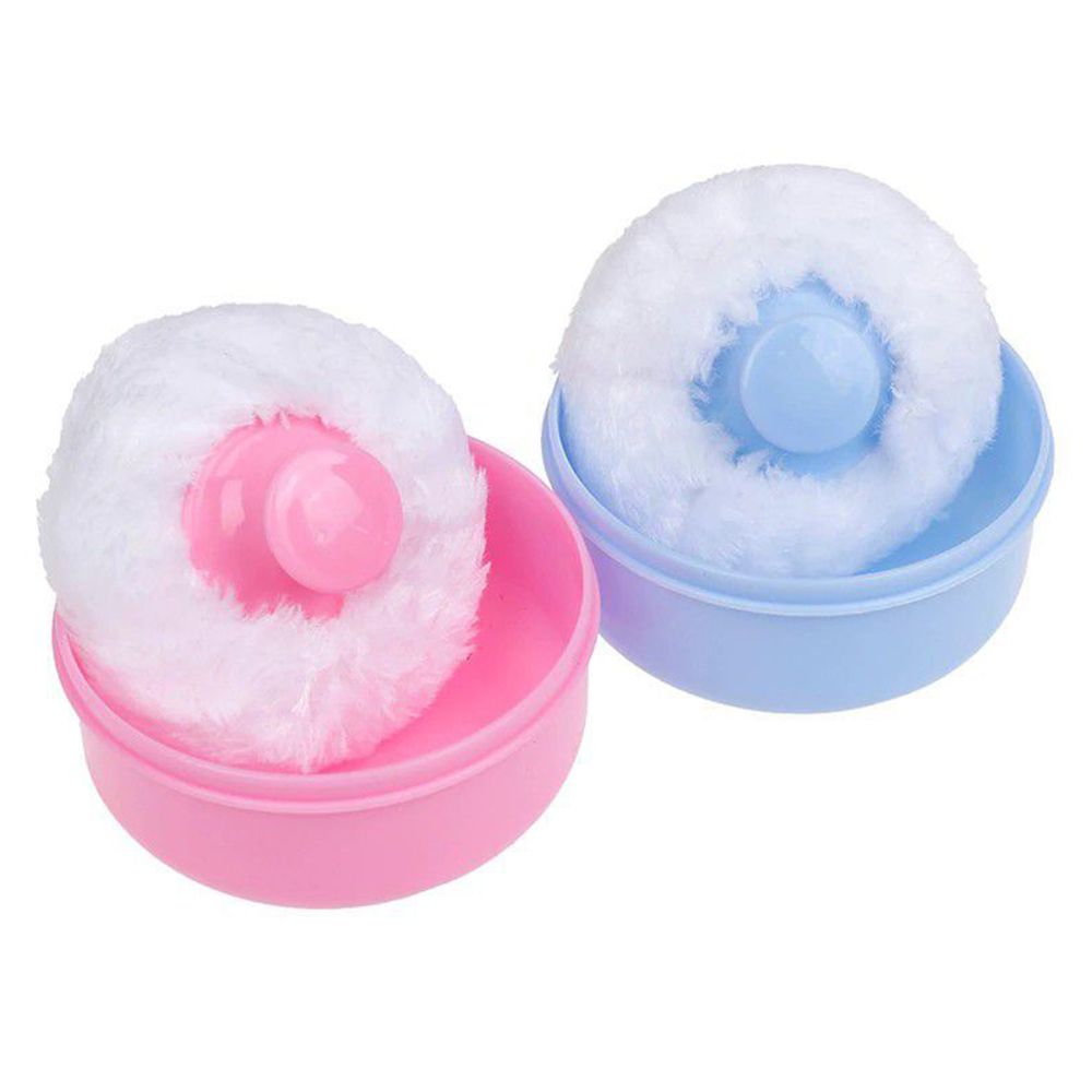 Blue Bird - Baby Powder Puff - Color May Vary - 1pc