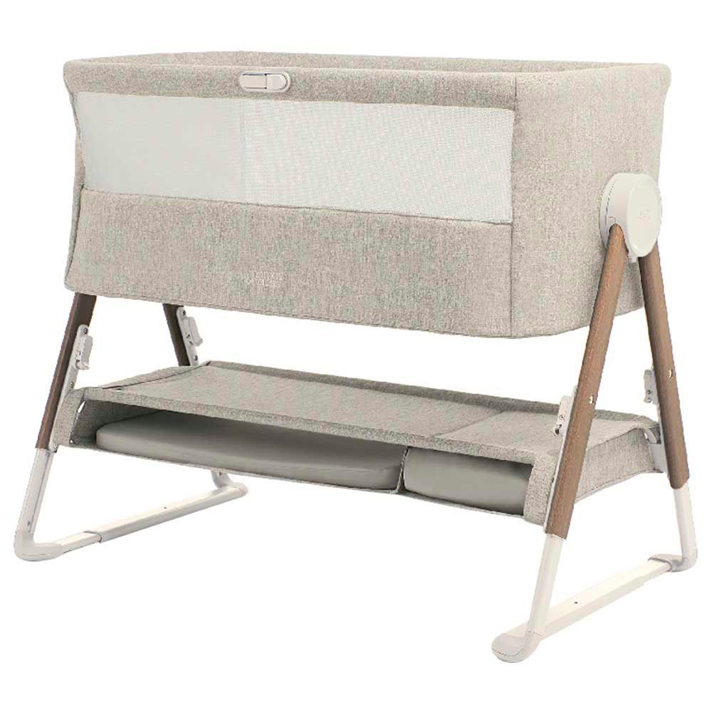 Mamas & Papas - Lua Bedside Crib - Beige