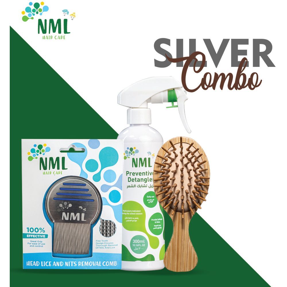 NML - Silver Lice Preventive Combo - 3 Pcs