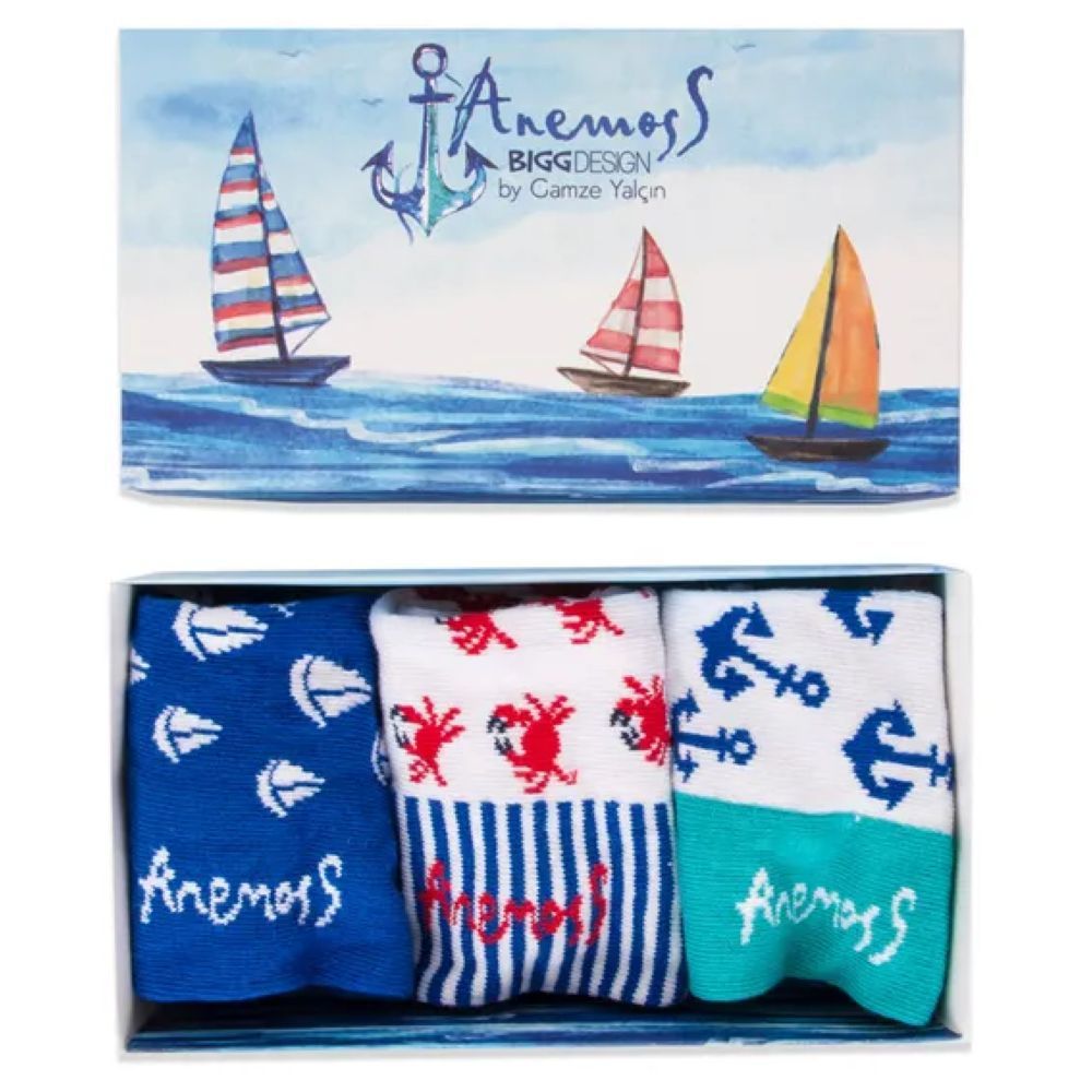 Anemoss - Socks - 3pc Set