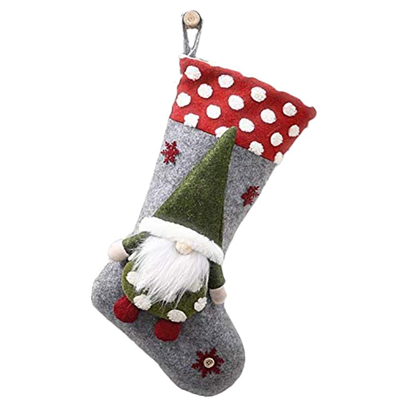 Brain Giggles - Christmas Stocking For Christmas Decoration - Grey